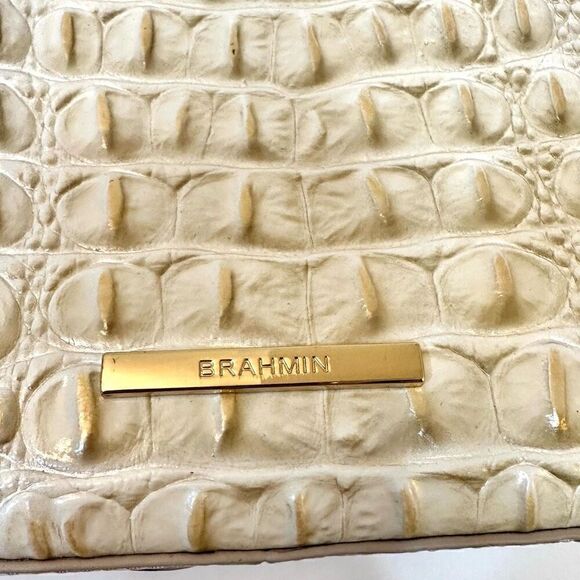 Brahmin Croc Embossed Esme Leather Jaguar Ombre Purse Bag Multicolor OS - Picture 6 of 8